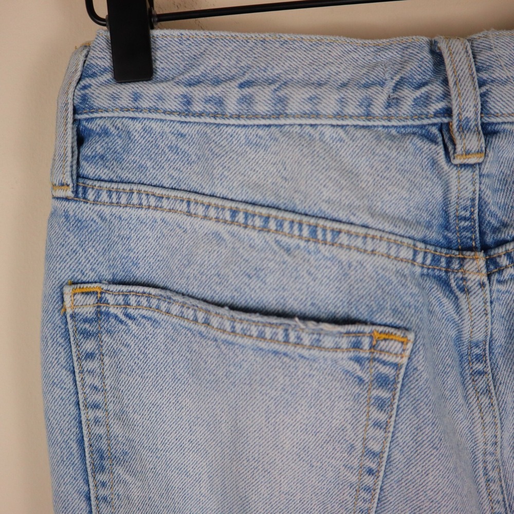 We The Free Lasso Straight Leg Jeans Button Fly Size 27 Waist 29" Inseam 30" - Picture 5 of 16